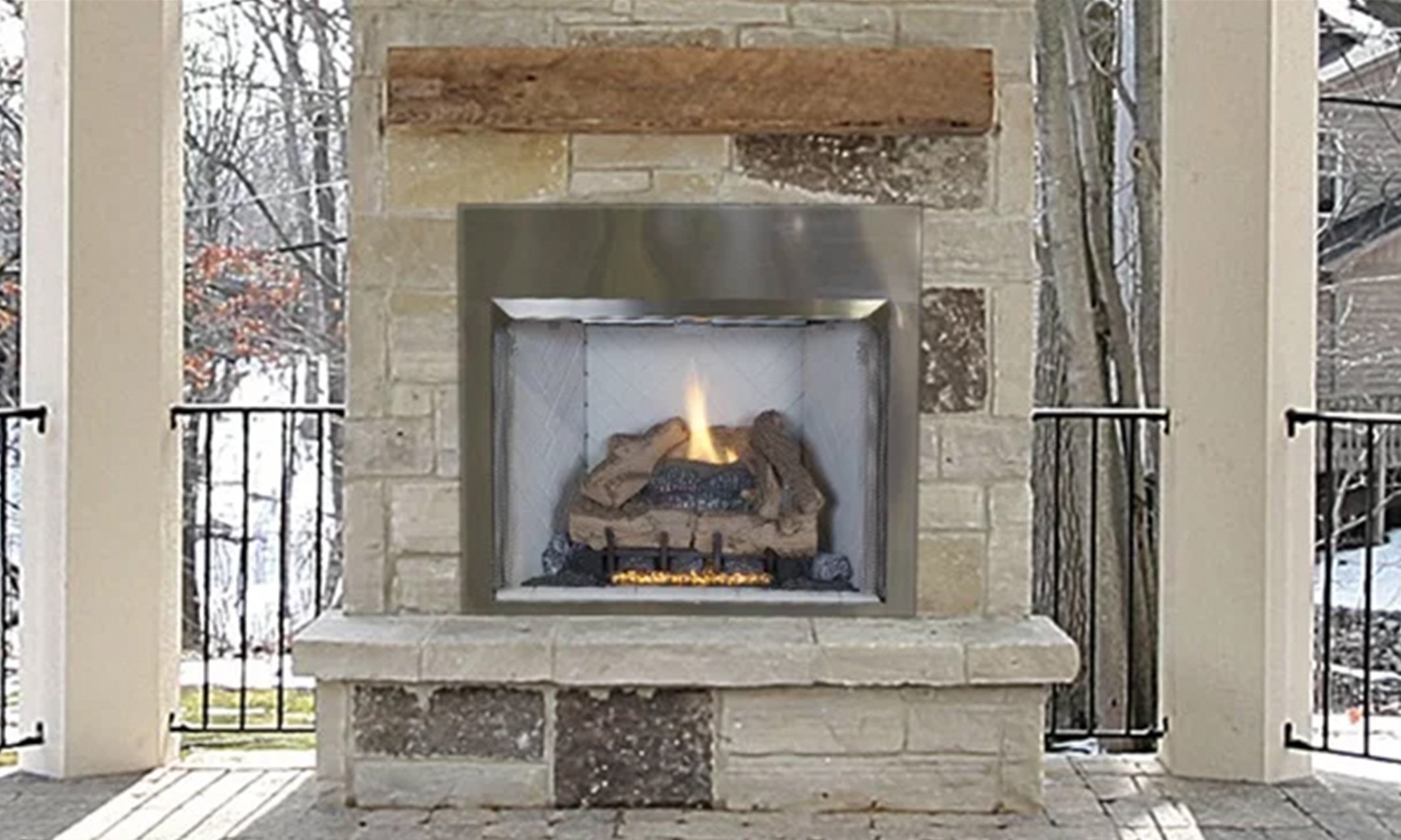 Gas Burning Fireplaces Baton Rouge Gas Fireplace Options